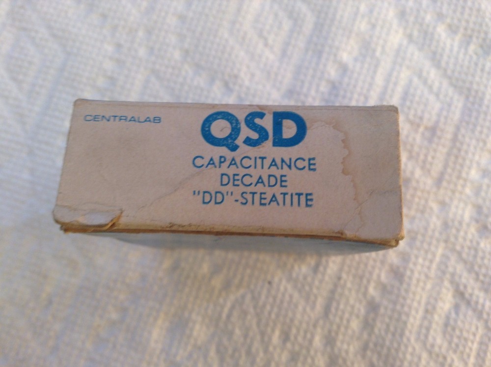 Centralab QSD Capacitance SD Steatite
