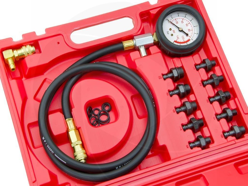 140psi Engine Oil Pressure Gauge Compression Pressure Sensor Diagnostics Tool
