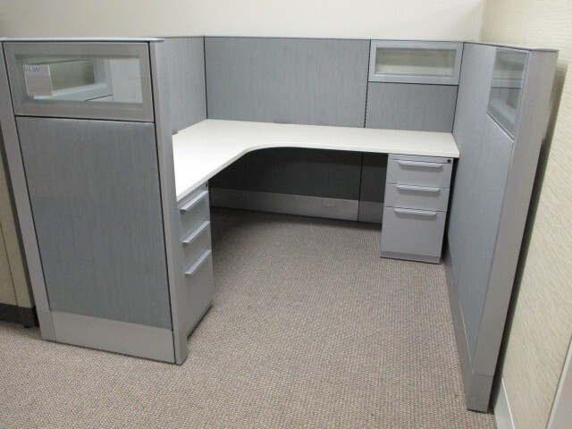 Haworth Premise Enhanced 6x6 Used Cubicles