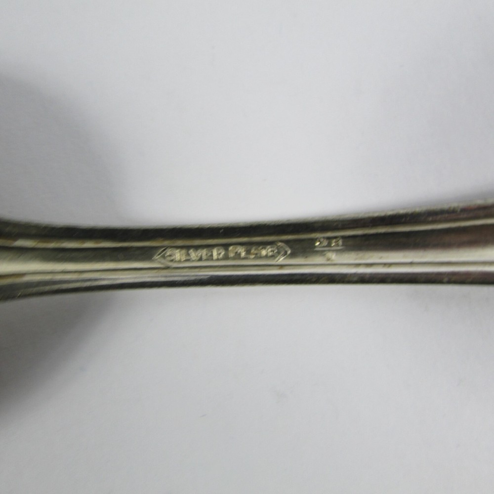 Vintage SWBW Flatware Silverplate Soup Spoon Flatware Glossy