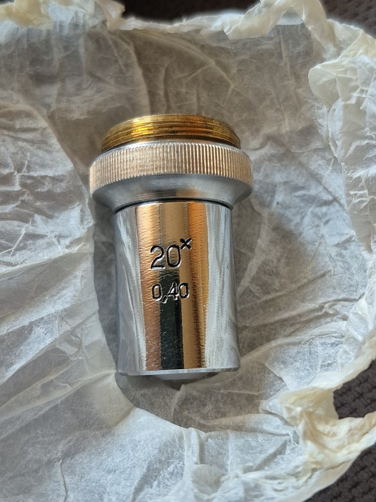 LOMO objective 20x 0,40 PHASE  microscope ZEISS