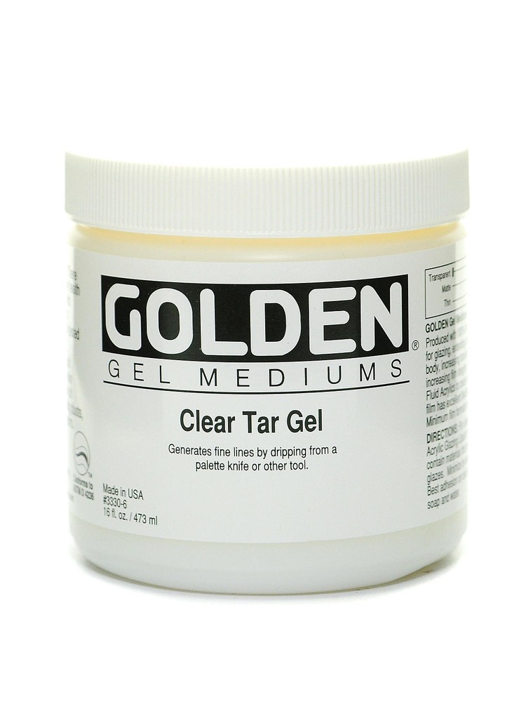 Golden Clear Tar Gel