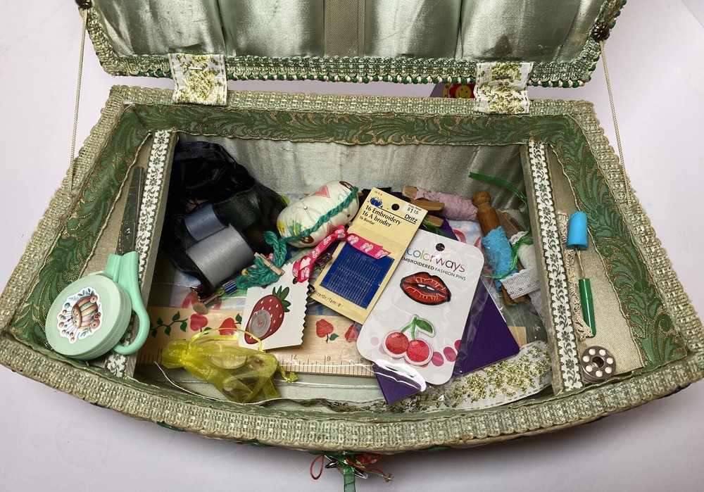 Sewing Basket Notions Keepsake Kit 200
