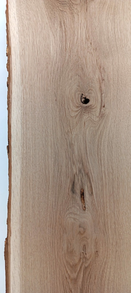 White Oak Live-edge Slab