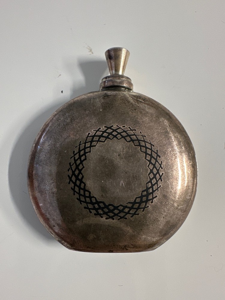 Asian Sterling Silver Snuff Bottle