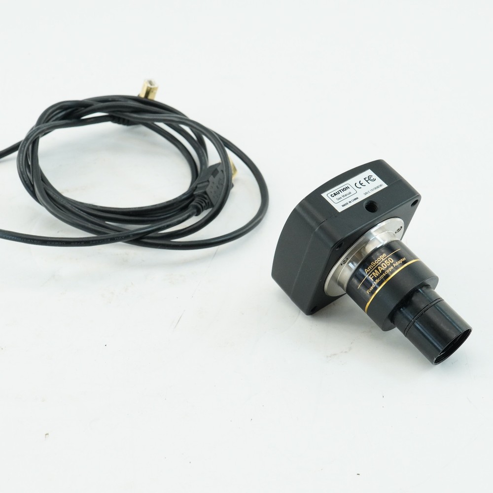 AmScope MU1000 10MP Digital Microscope Camera USB 2.0 C-Mount used