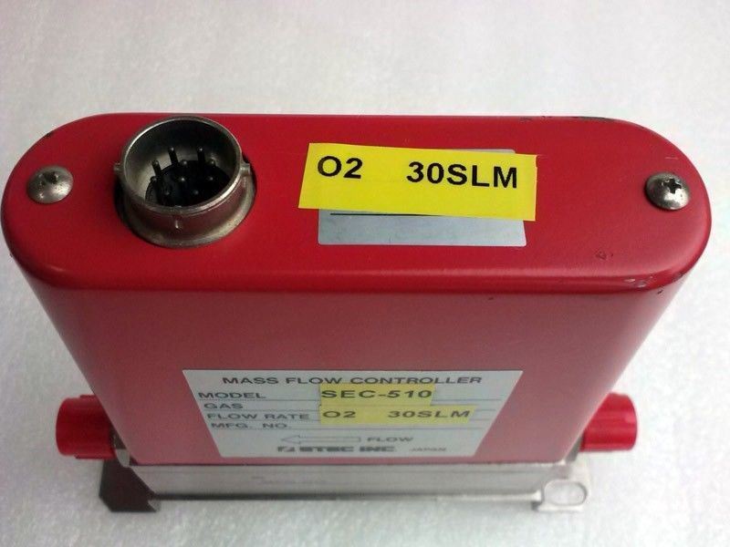 Horiba Stec SEC-510, MFC, Mass Flow Controller, O2, 30 SLM, Used