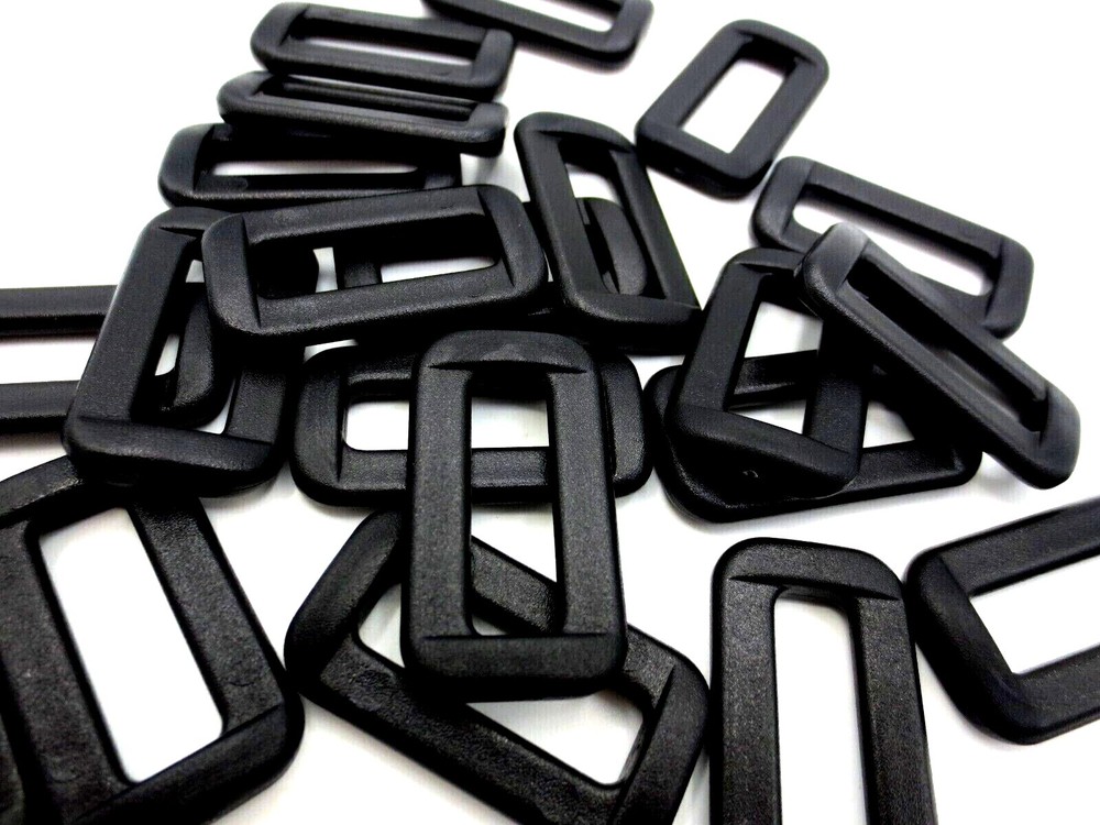 1.5", 38mm Wide Strap Loop Connector For Webbing, Durable Plastic Free Shipping!