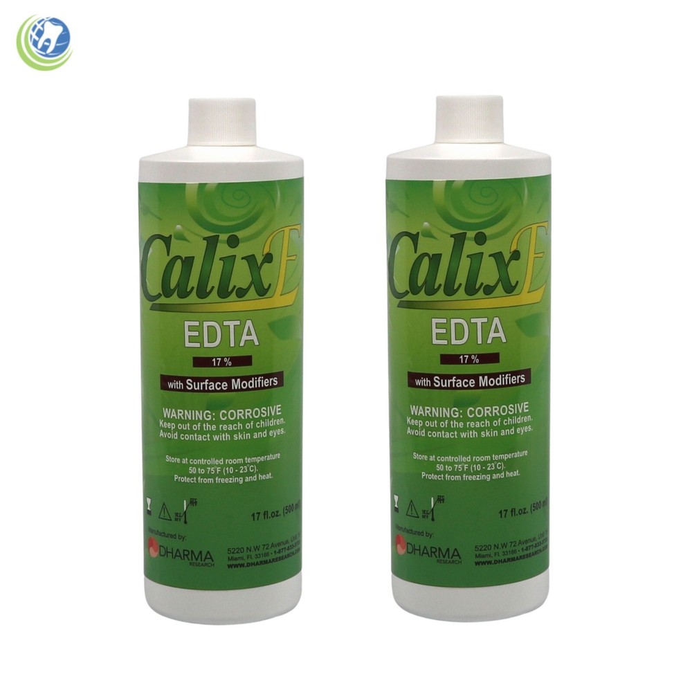 EDTA 17% 17 FL Oz (500mL) Solution with Surface Modifiers Root Canal Solution