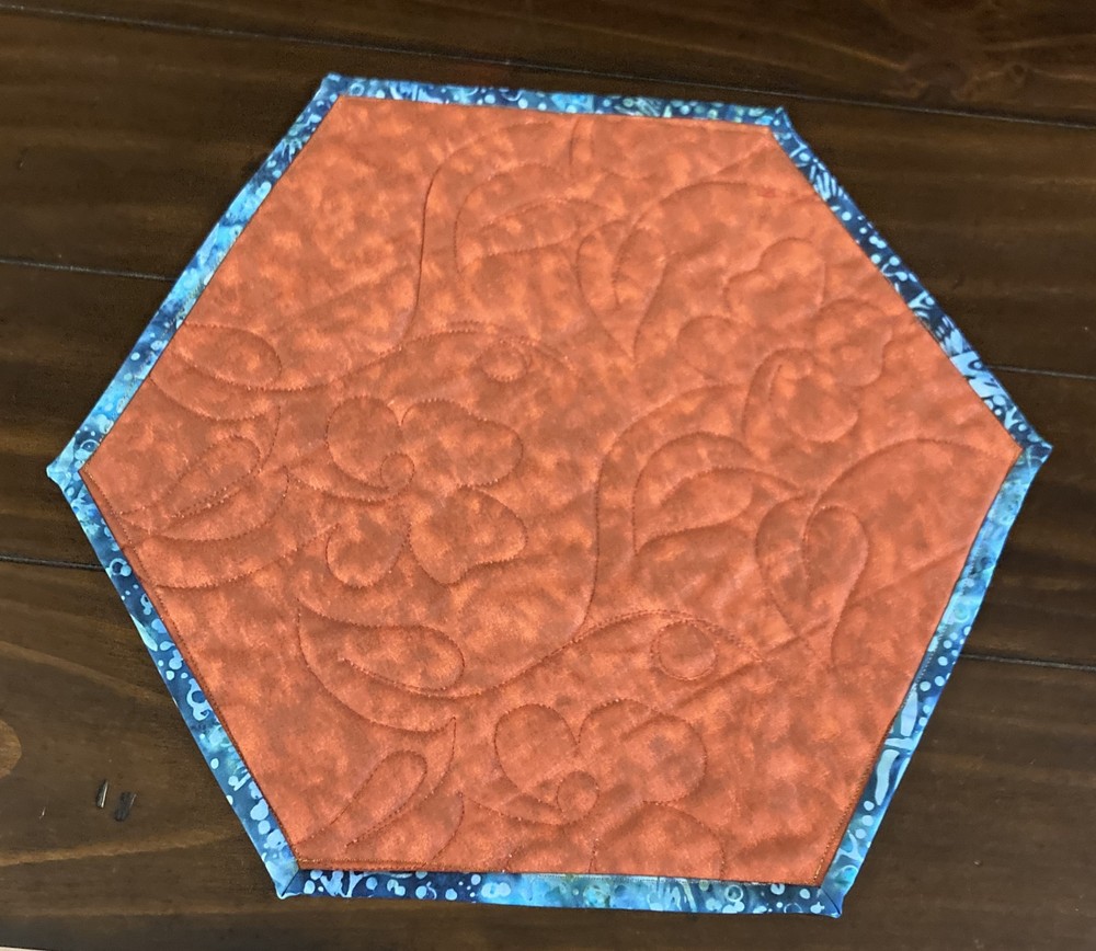 May Hummingbird Haven Quilted Table Topper