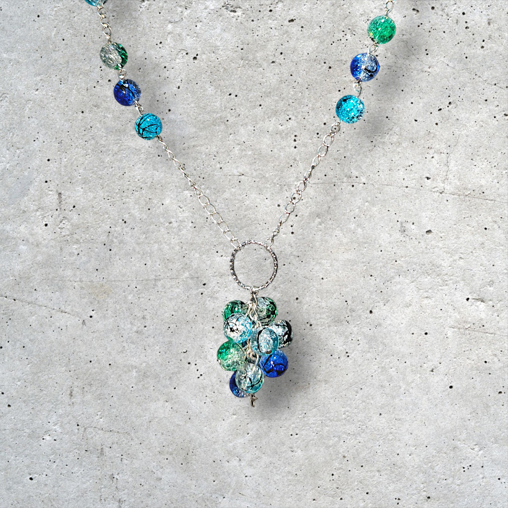 Fancy Peacock Necklace