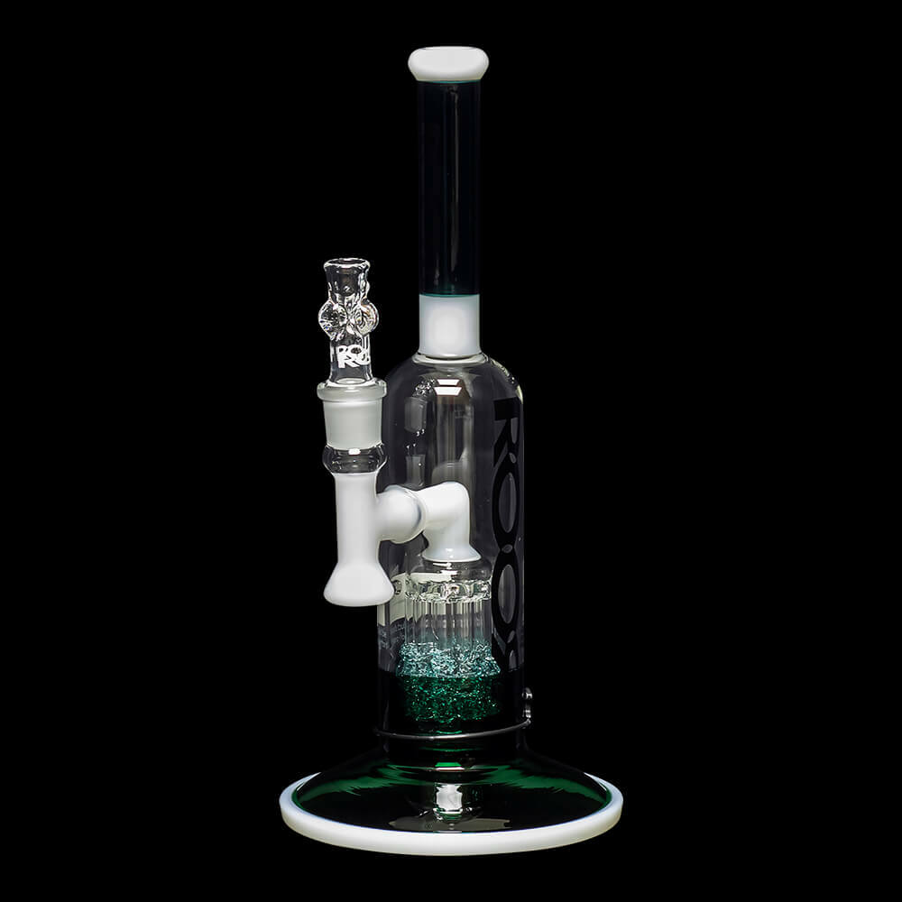 ROOR Tech 12″ Fixed Stemless Bubbler – Jade & White