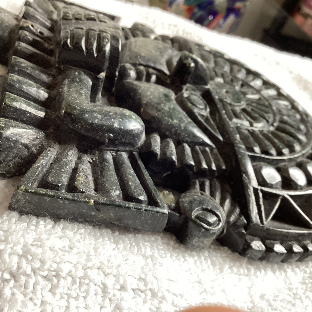 Large Hand Carved Stone Peruvian Tumi
