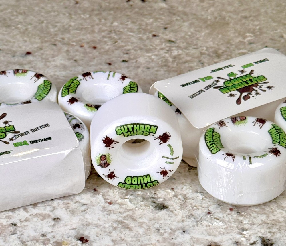 Skate Like A Pro! Suthern Mudd "Slick Riders" Conical 52mm(SHR) 102a Smooth Grip