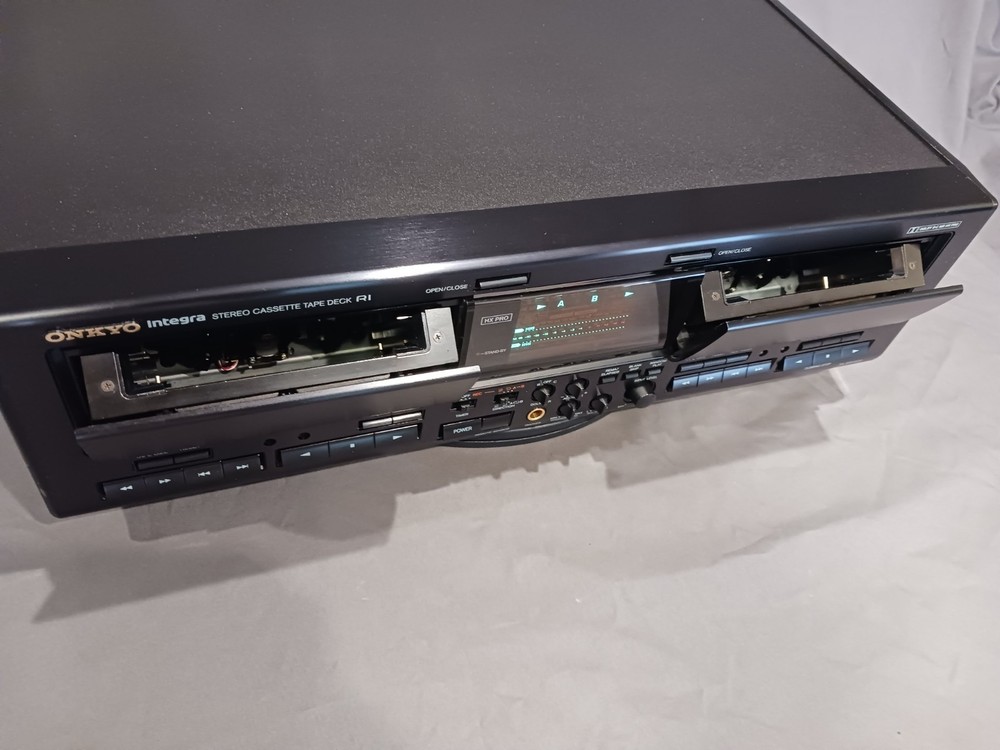 ONKYO INTEGRA TA-RW909 AUTO-REVERSE DUAL STEREO CASSETTE DECK