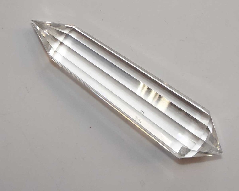 Clear Quartz Vogel 12-sided Crystal - v1002