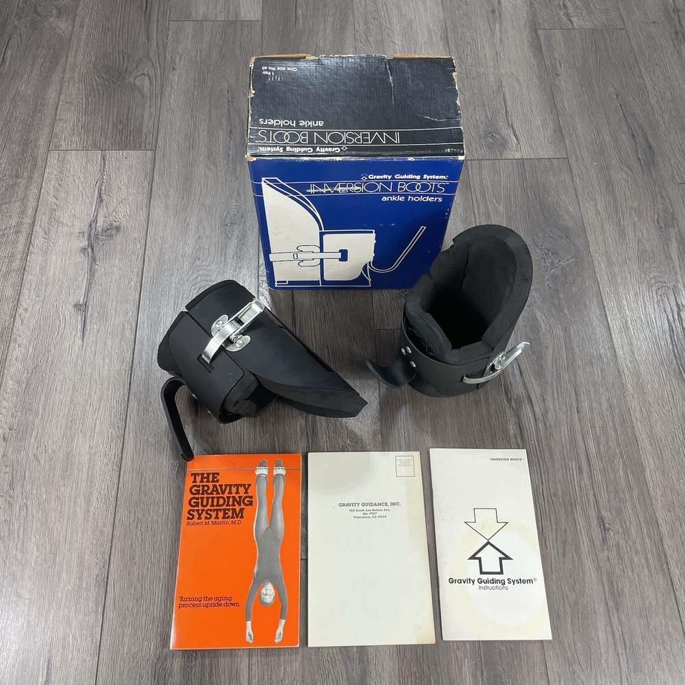 Anti Gravity Guiding System Inversion Boots Abdominal Sit Up Hooks Bar Therapy
