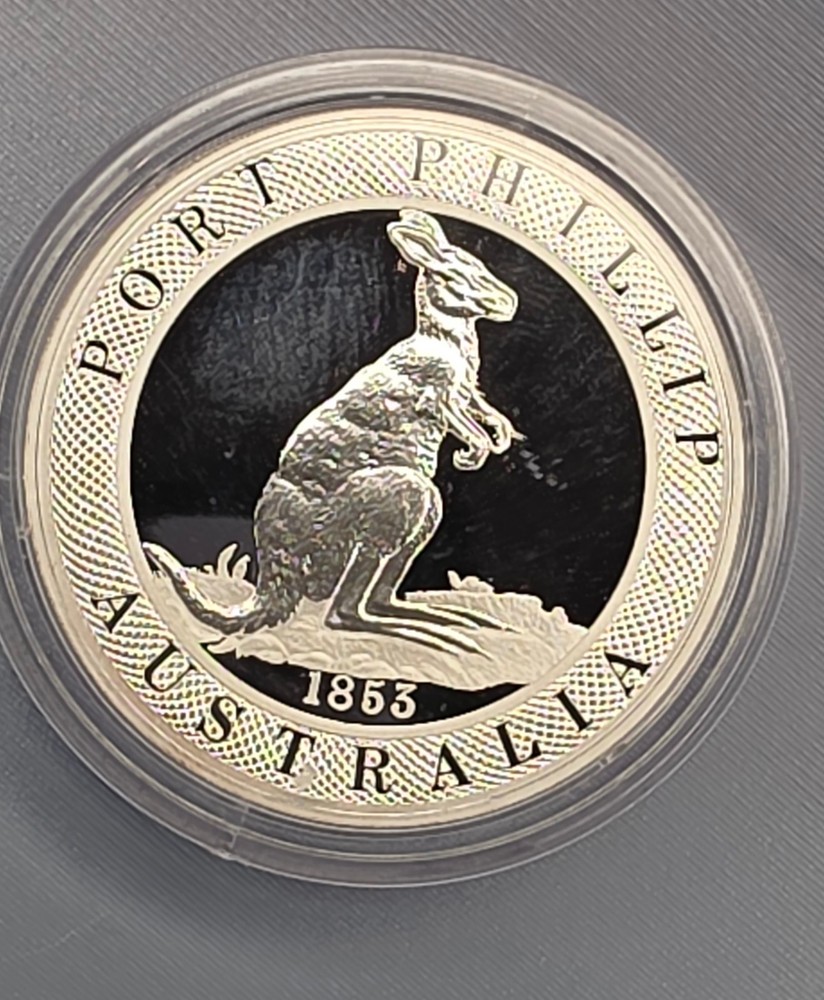 2003 Australia Port Phillip Patterns Masterpieces in Silver Proof Set $10 $5 $2
