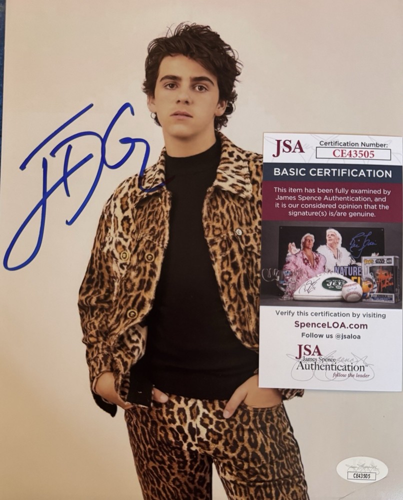 Jack Dylan Grazer , From Disney's Luca , IT , Signed Autographed , 8x10 Jsa