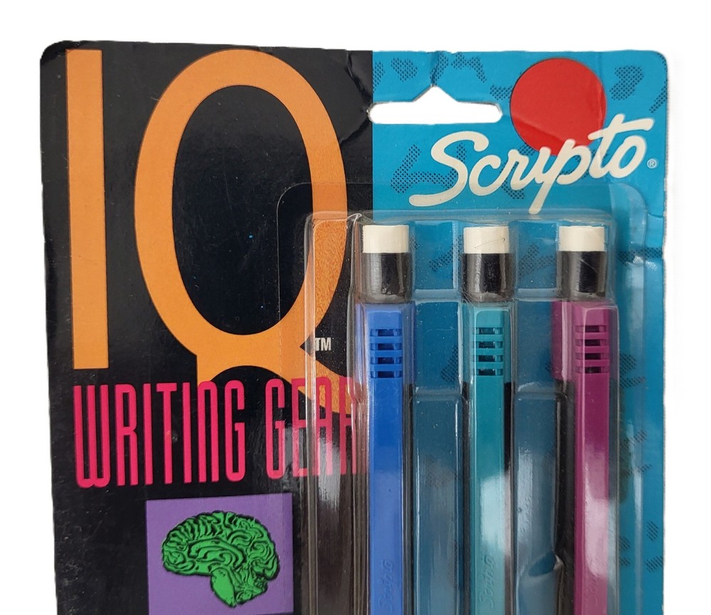 Albert Einstein Scripto 3 Automatic Mechanical Pencils .07 mm IQ Writing Gear