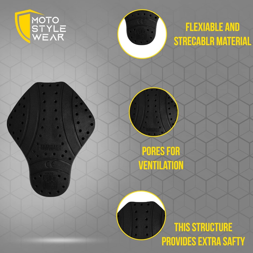 – CE 1 Approve Back Protective Pads, Men’s Level 1 Approved Back Protectors, ...