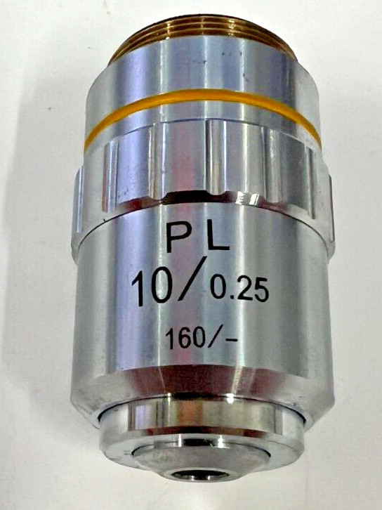 Laboratory Microscope Objective Lens PL 10/0.25 160/-
