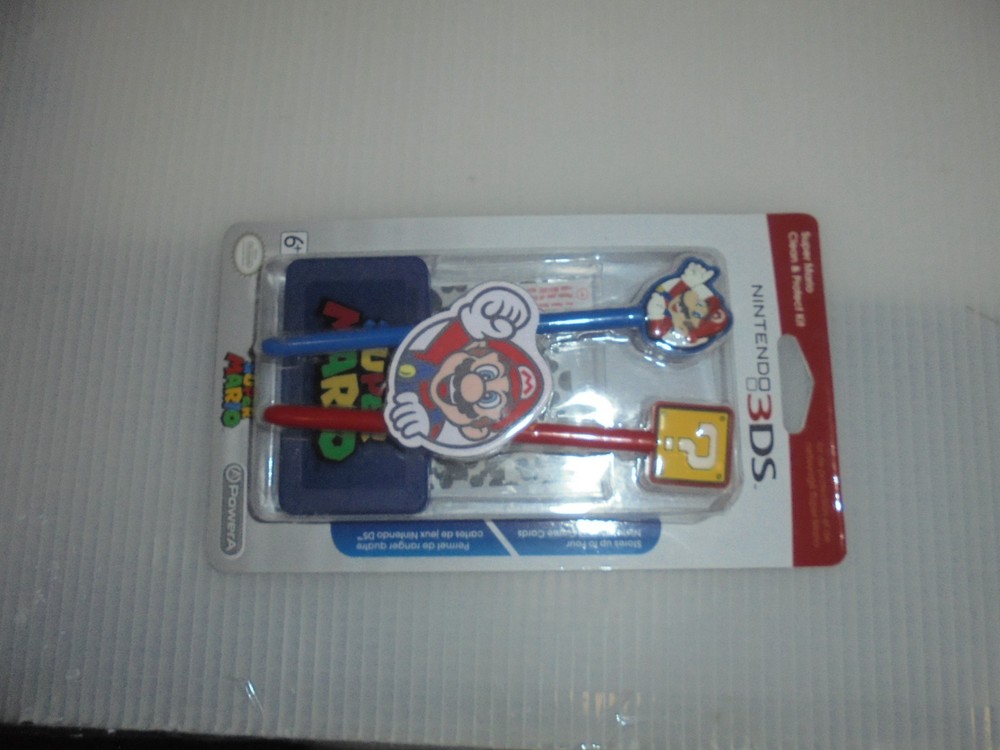 Super Mario Clean & Protect Kit New!!!