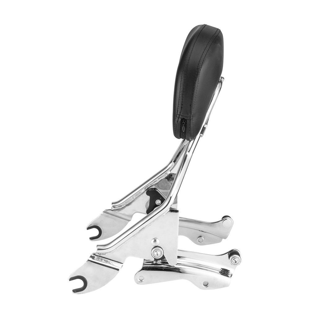 For 14-24 Harley Touring Quick Release Backrest Sissy Bar+Docking Hardware Kit