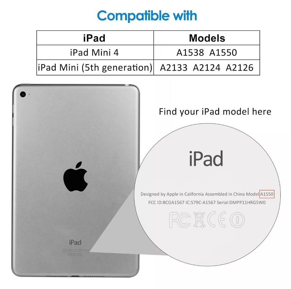 JETech Screen Protector for iPad Mini 5 / Mini 4 (2019) Tempered Glass 2-Pack