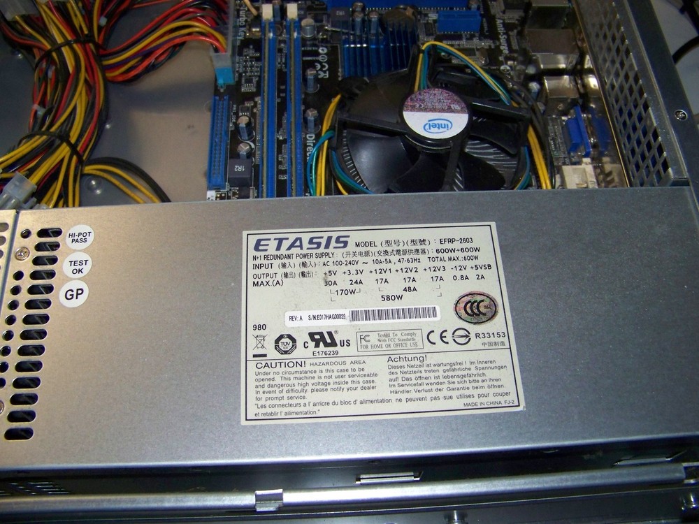Chenbro RM21600 2U Server Rack Bay + Araid 3500-GP + more