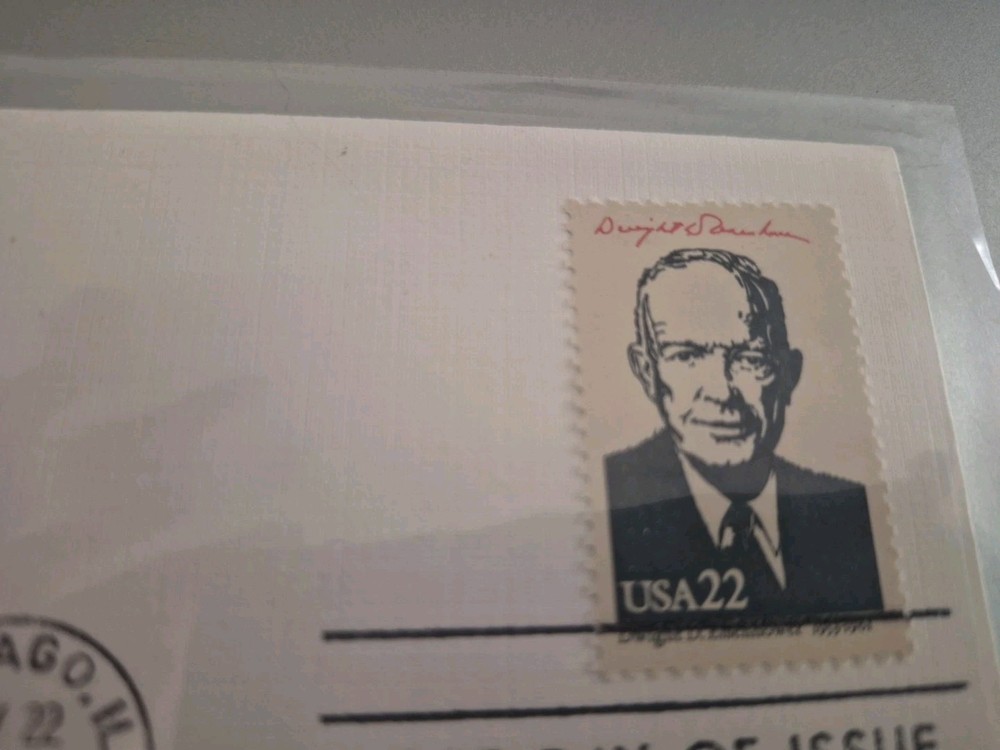 May 22 1986 Ronald Reagan First Day Issue Error Stamp & Envelopes