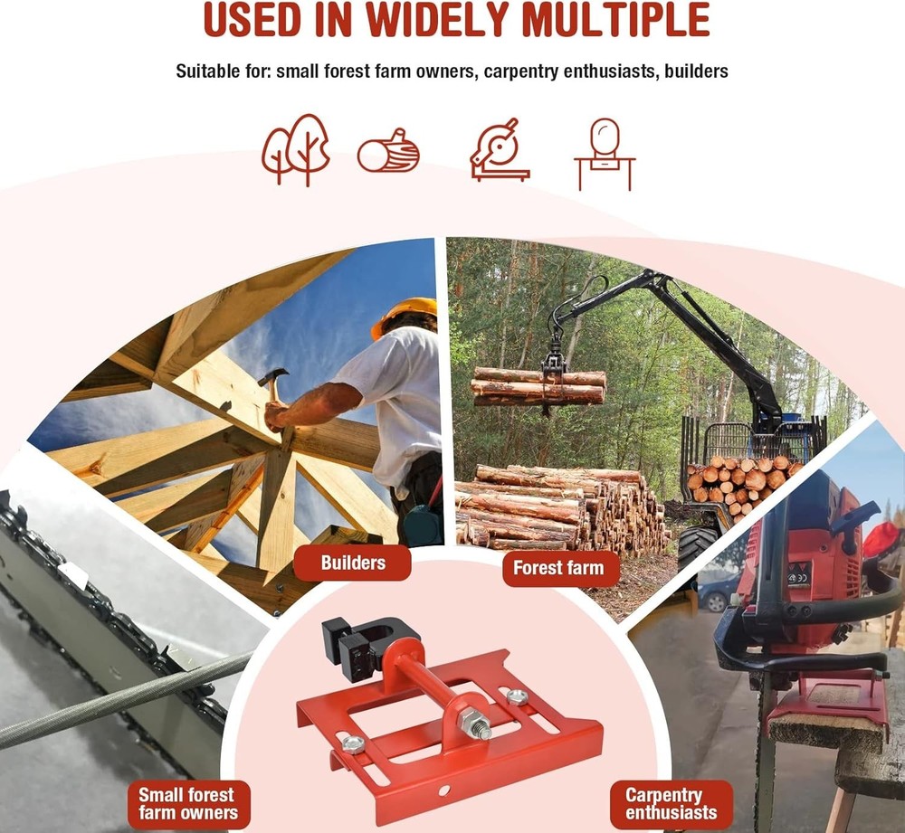 Efficient Timber Chainsaw Mill Guide: Rust-Resistant & Easy to Use for Builders