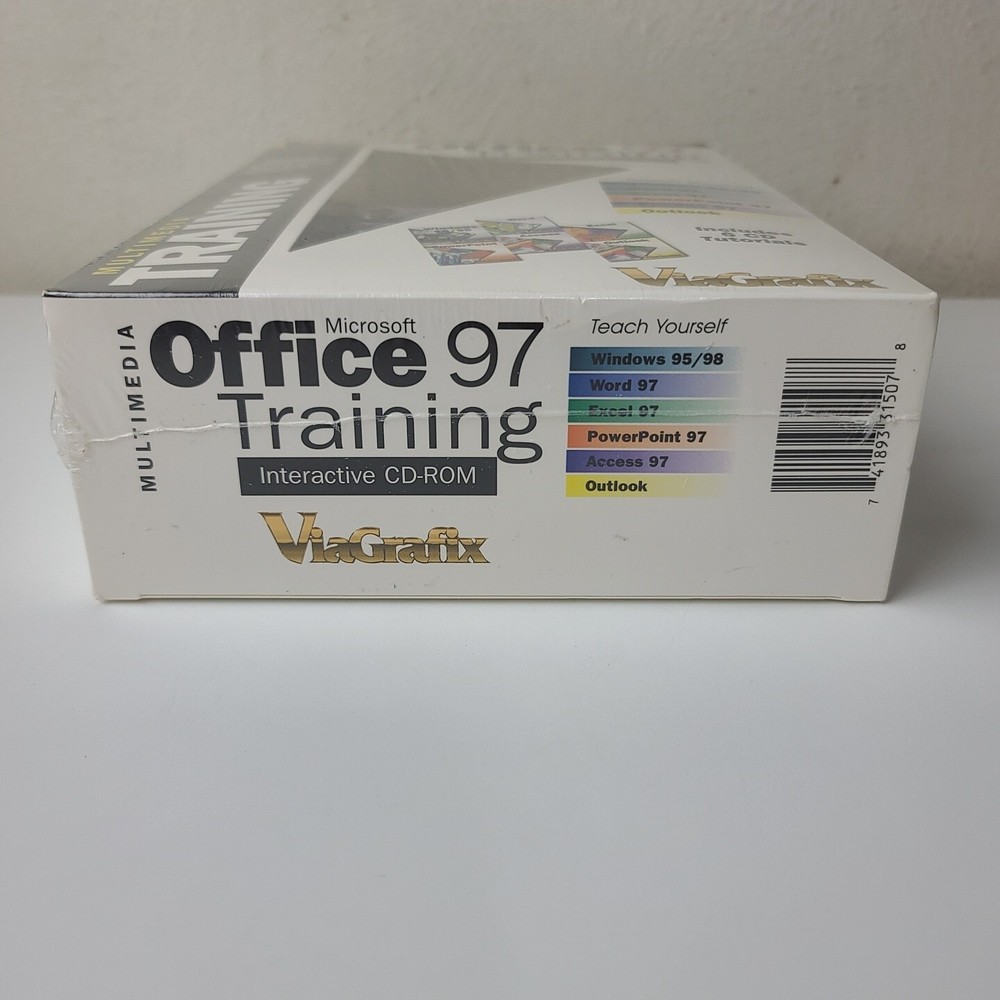 ViaGrafix Office 97 & Windows CD-ROM Multimedia Tutorials Training Interactive