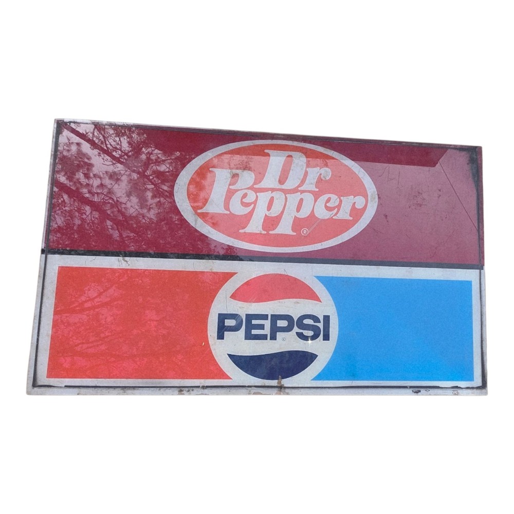 Dr Pepper/Pepsi  Acrylic Sign