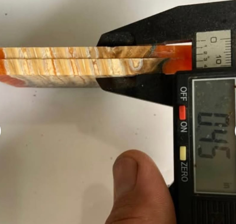Stabilized Knife Scales Tooth Free Cut Ships Texas
