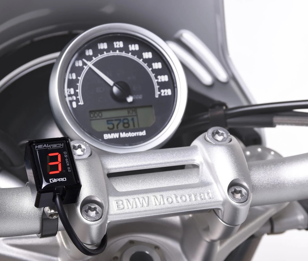 Healtech Gear Position Indicator for Ducati Monster 1200 R &E4 ALL RED