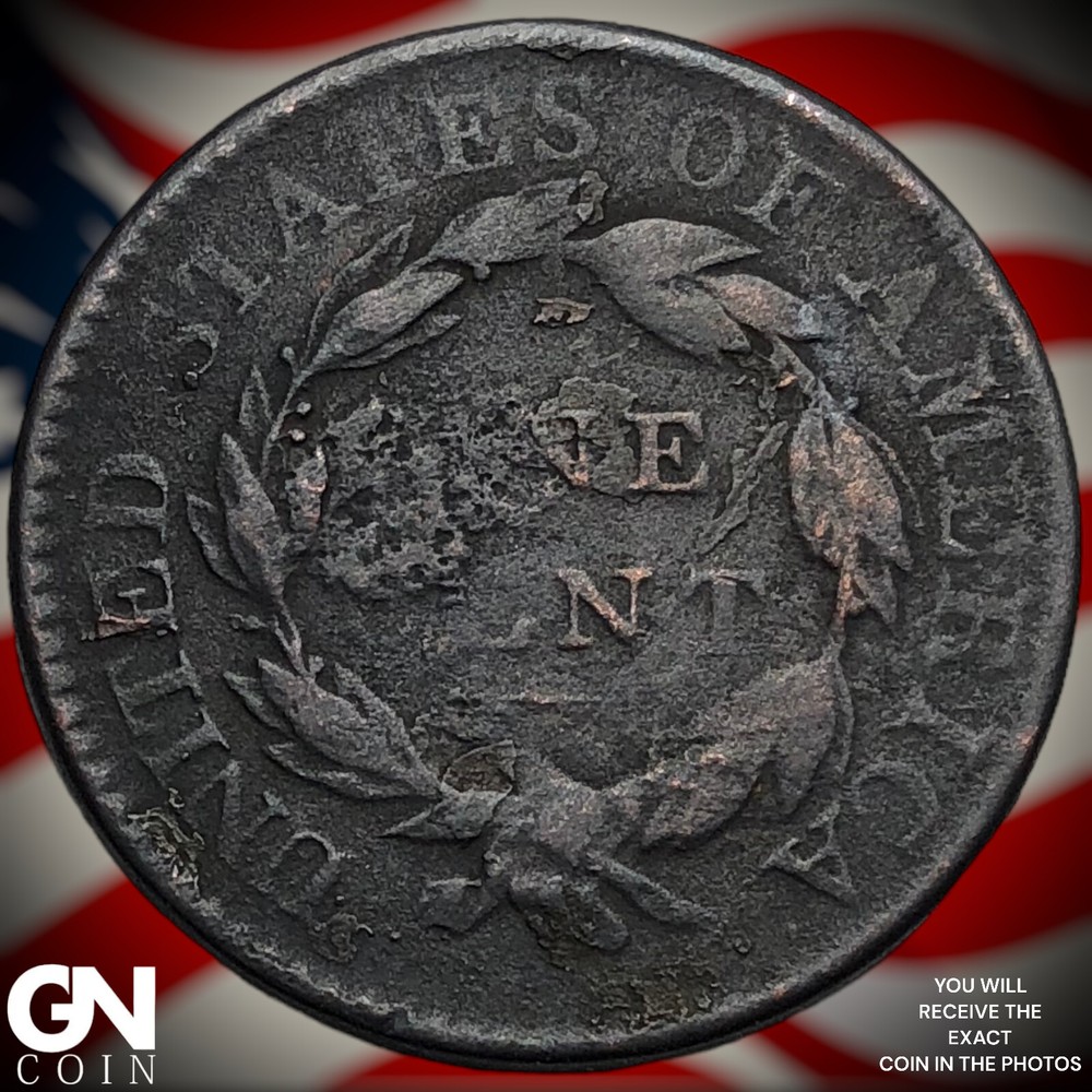 1818 Coronet Head Large Cent X7410