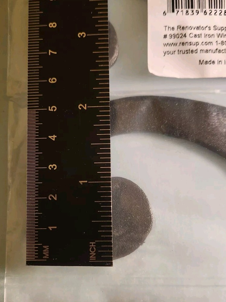 Renovators Supply Cast Iron Shutter Fasteners , 2 Per Pack, Rust Resistant