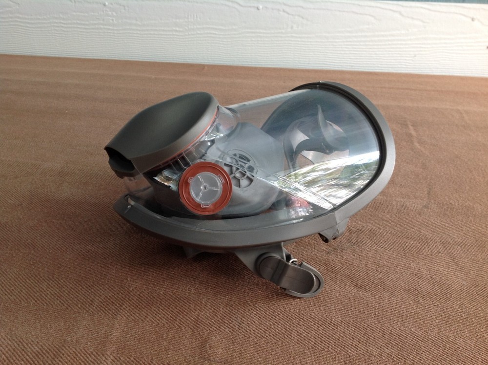 Clear Face Gas Mask