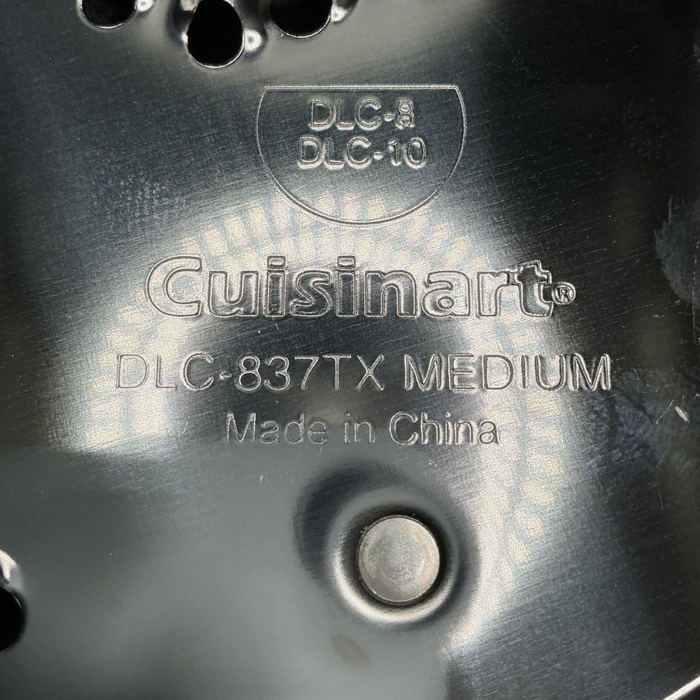 Cuisinart Food Processor Disc Holder with Two New Discs