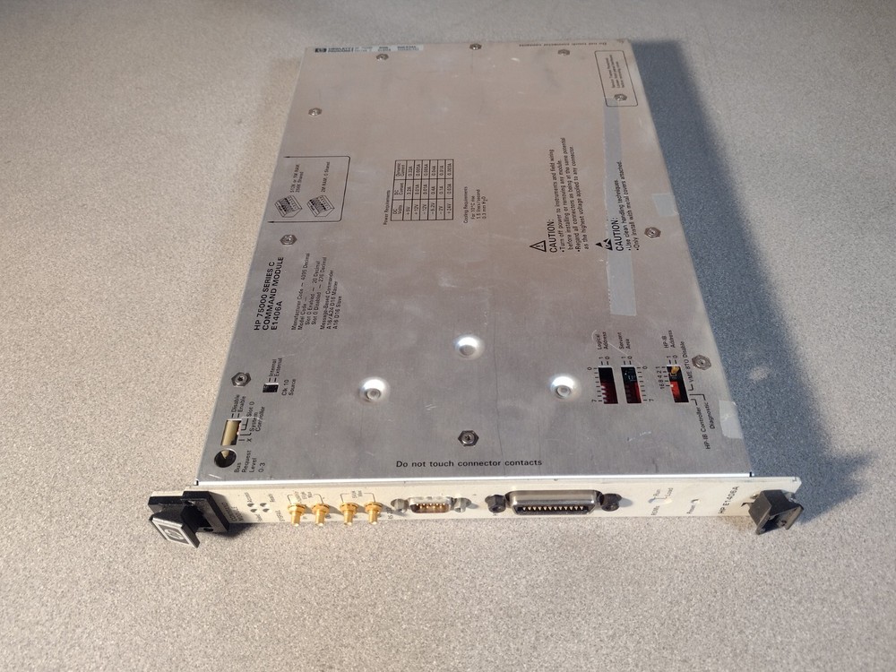 HP Agilent E1406A HP-IB Command Module VXI C-Size