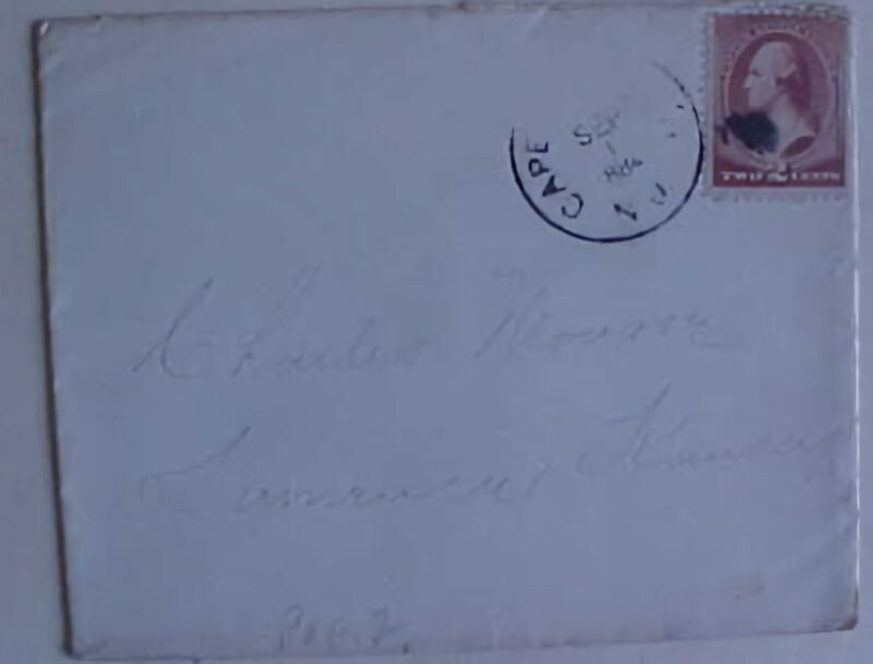 US NJ CAPE---- 1884 YD B/S