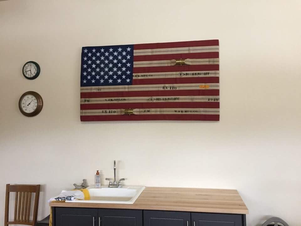 Fire Hose Flags