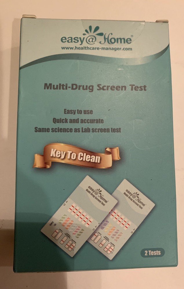 Easy at Home Multi Drug Test Screen- 2 Tests