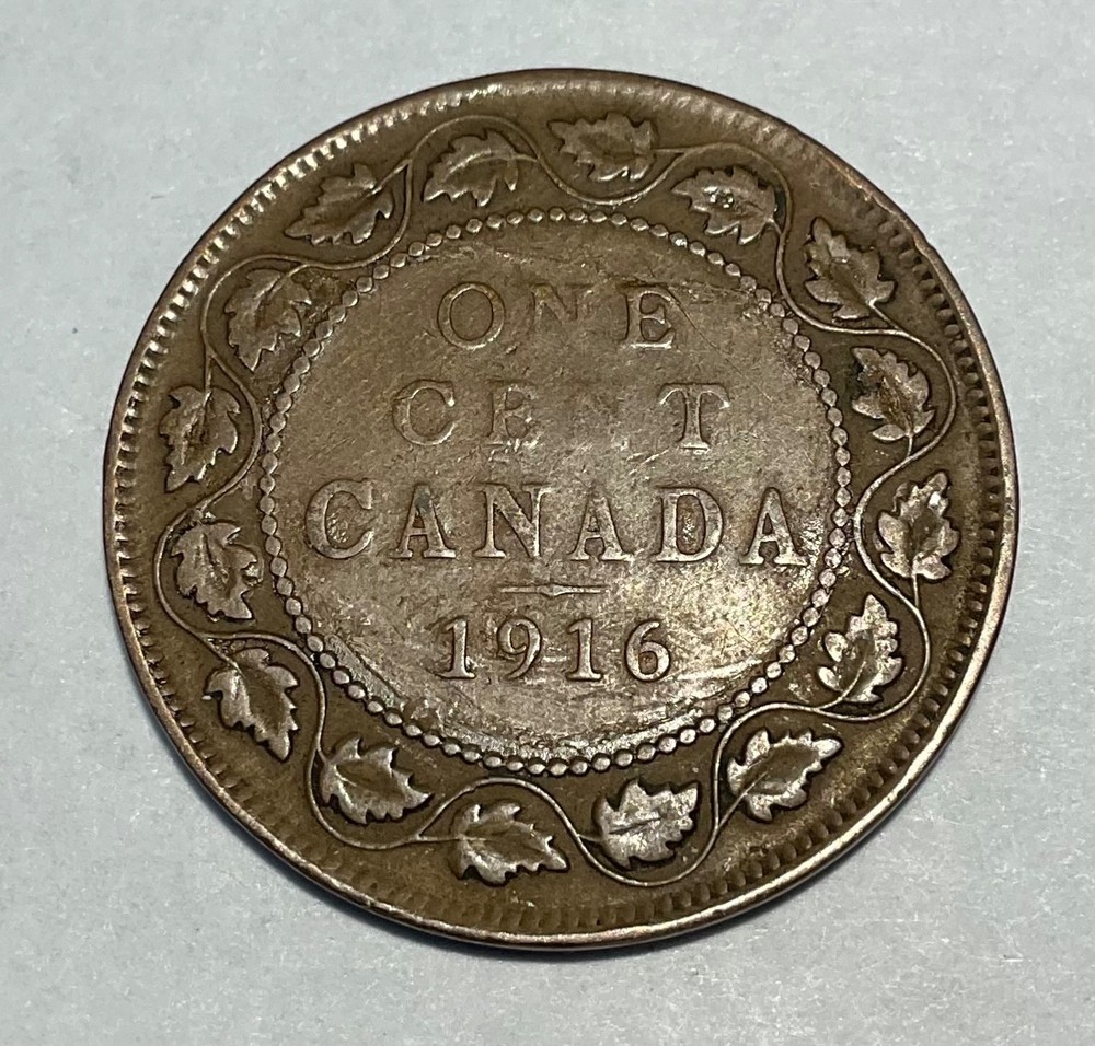 1916. CANADA  - LARGE CENT - 1 cent -