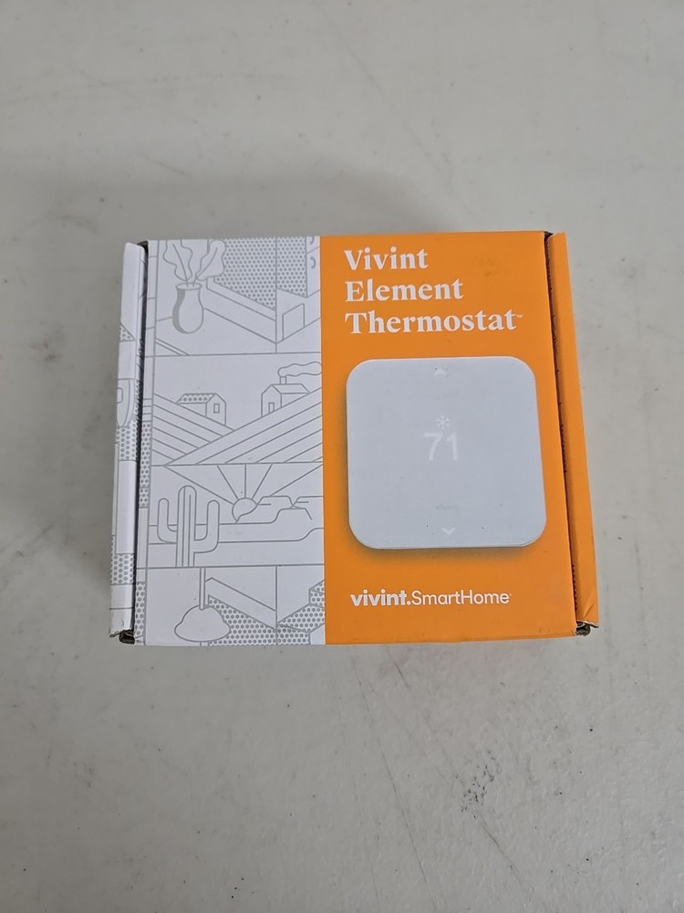Vivint Element Smart Home Thermostat VS-ELEM02-01