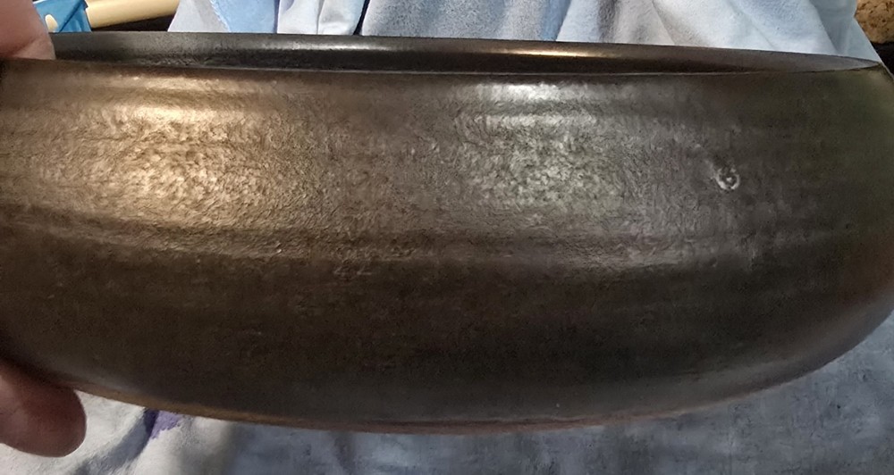 Large Japanese Style Ceramic, Pottery Black Incense Burner.