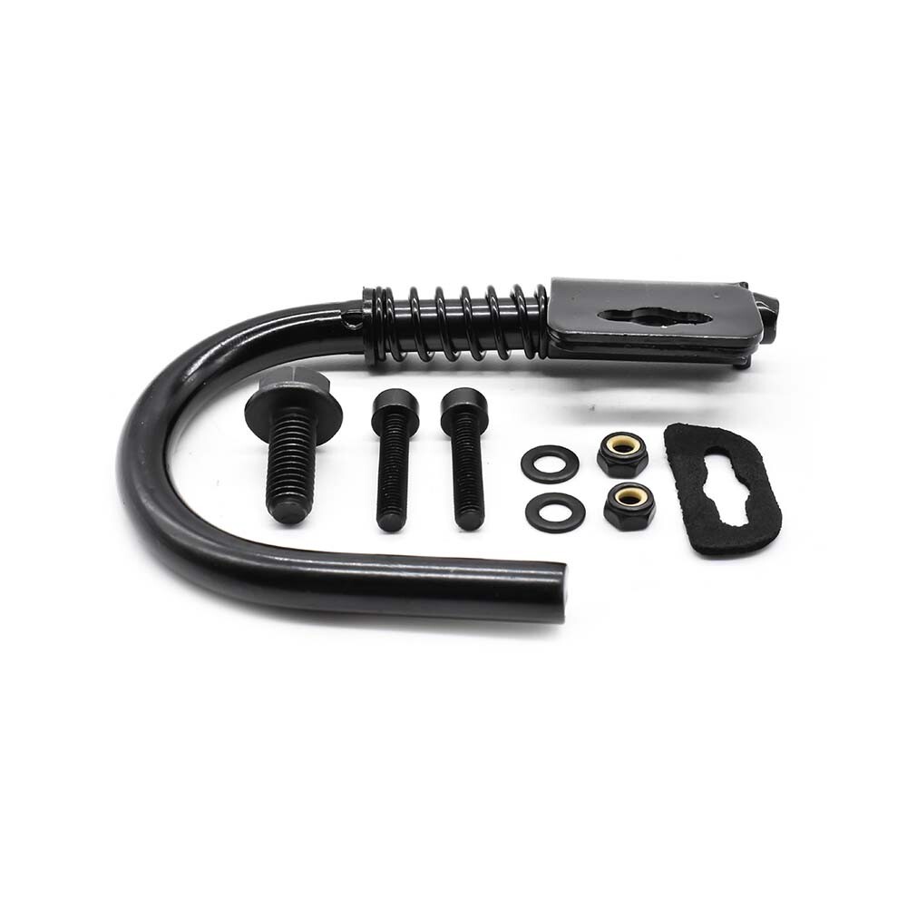 Spring Loaded Rafter Round "U" Hook - Black - M745RB