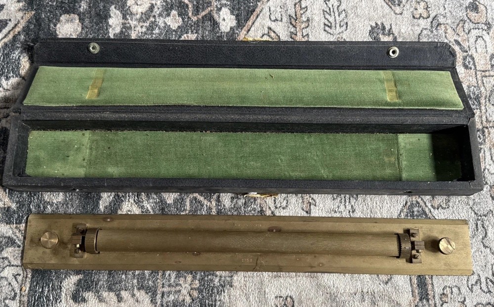 KEUFFEL AND ESSER 1758 ROLLING PARALLEL RULE WITH BOX