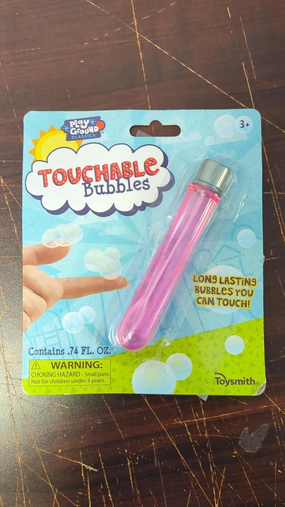 Toysmith Touchable Bubbles, New in Open Box